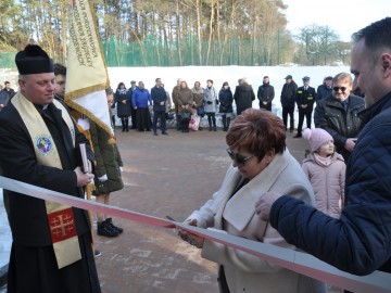Uroczystość otwarcia nowej części szkolno-przedszkolnej w Szkole Podstawowej imienia Władysława Jagiełły w Starych Skoszewach , SP w Starych Skoszewach